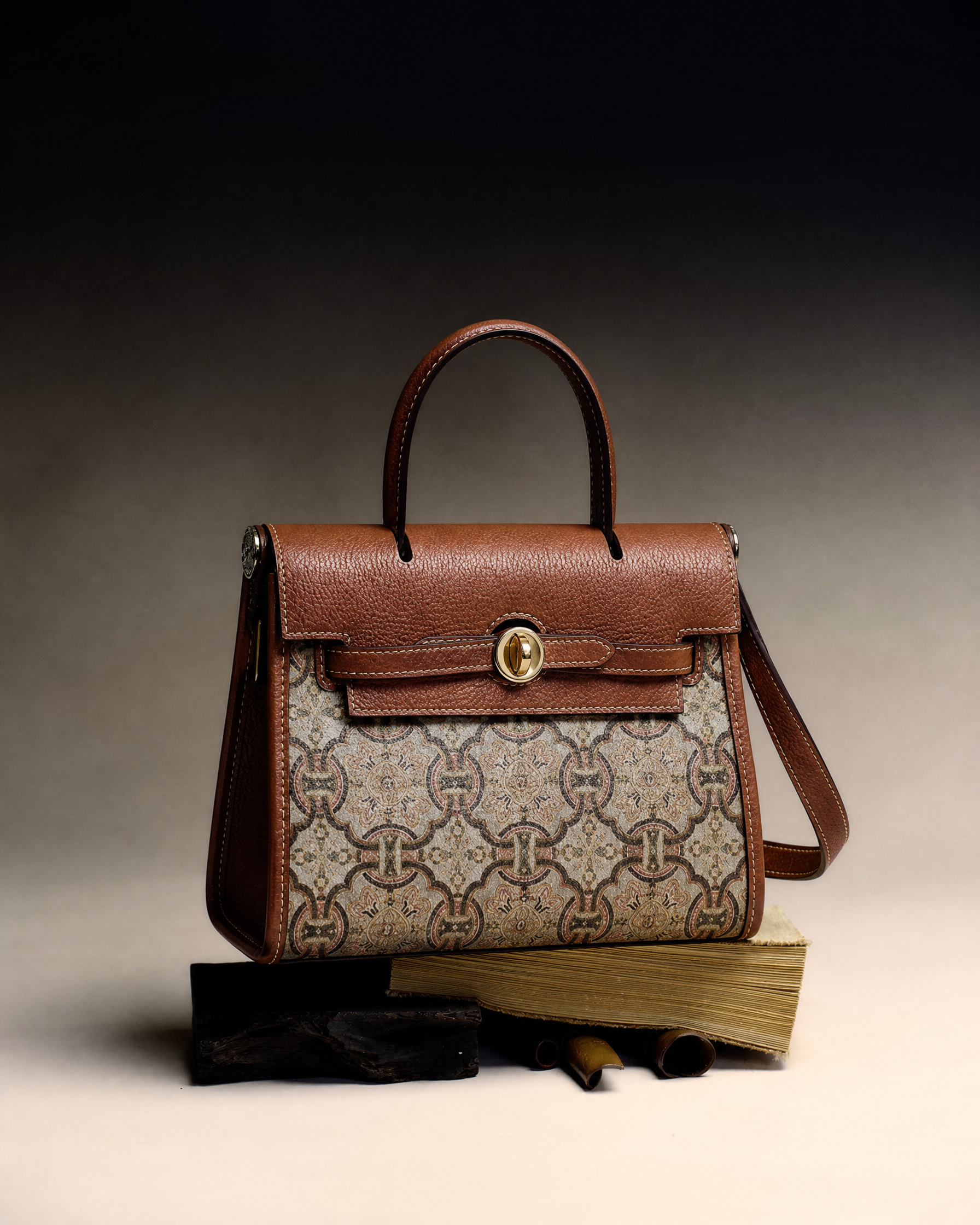 Songjin silk brocade handbags featuring traditional Chinese weaving craftsmanship