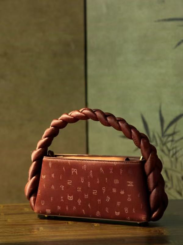 Xiangyunsha handbag created in an artisan studio